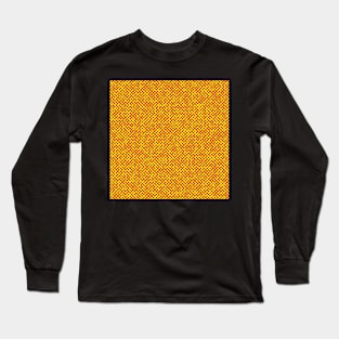 Red & Yellow Truchet Long Sleeve T-Shirt